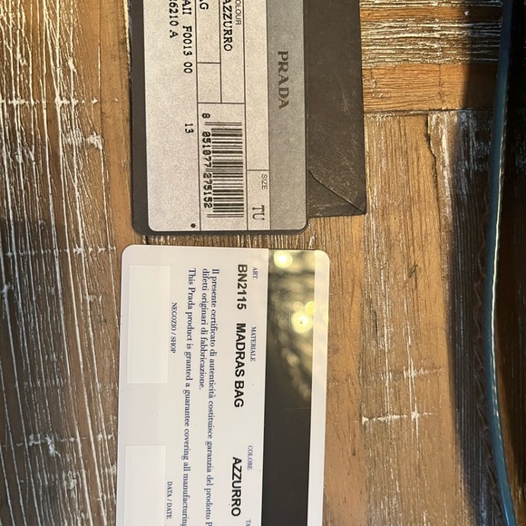 Prada Madras Bag - Picture 10 of 17